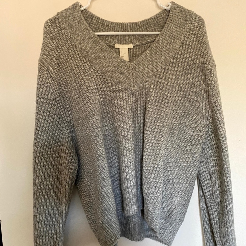 Gray H&M sweater